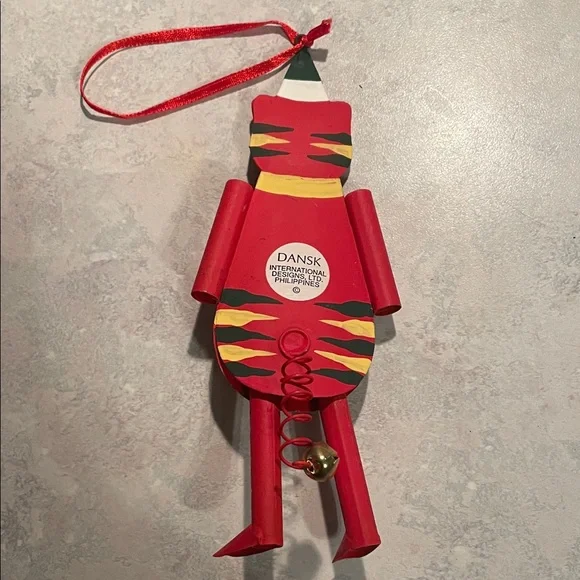 Vintage Dansk Festive Cat Ornament - Picture 3 of 4